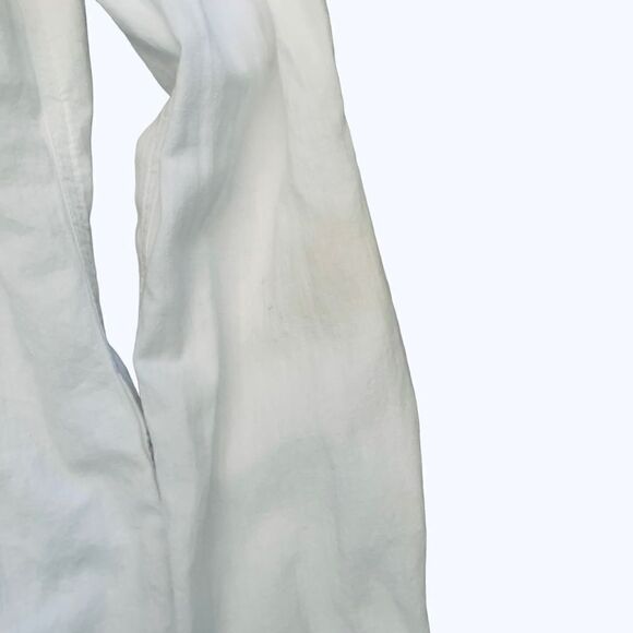 Sonoma White Button Down Collared Shirt Size Small - Picture 10 of 12